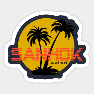 Sanhok Souvenir Sticker